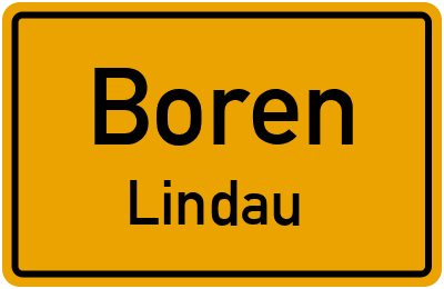 Straßenverzeichnis Boren Lindau