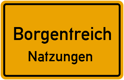 Straßenverzeichnis Borgentreich Natzungen