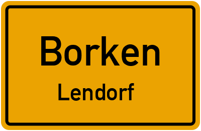 Straßenverzeichnis Borken Lendorf