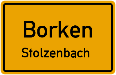 Straßenverzeichnis Borken Stolzenbach