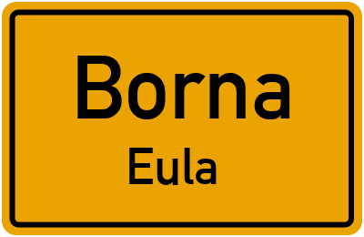 Straßenverzeichnis Borna Eula