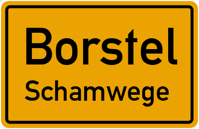 Straßenverzeichnis Borstel Schamwege