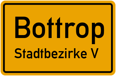 Straßenverzeichnis Bottrop Stadtbezirke V