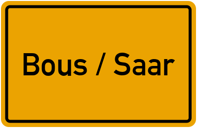 Branchenbuch Bous / Saar, Saarland