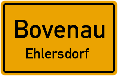 Straßenverzeichnis Bovenau Ehlersdorf