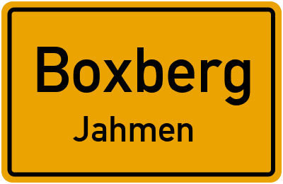 Straßenverzeichnis Boxberg Jahmen