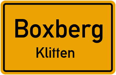 Straßenverzeichnis Boxberg Klitten