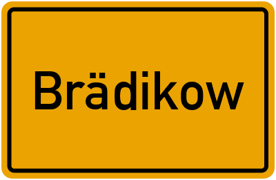 Brädikow in Brandenburg