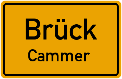 Straßenverzeichnis Brück Cammer