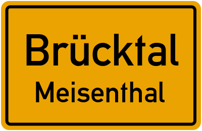 Straßenverzeichnis Brücktal Meisenthal