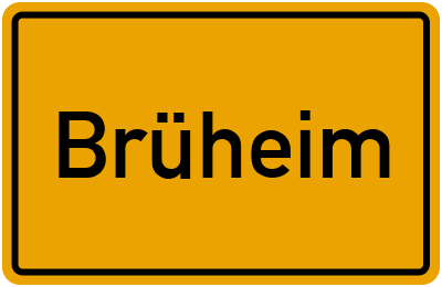 Brüheim in Thüringen
