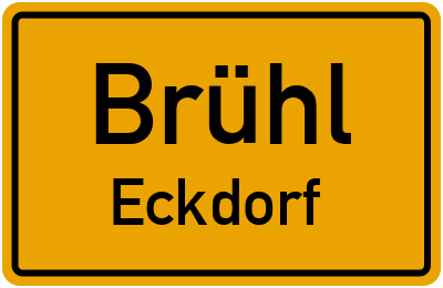 Straßenverzeichnis Brühl Eckdorf