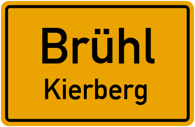 Straßenverzeichnis Brühl Kierberg