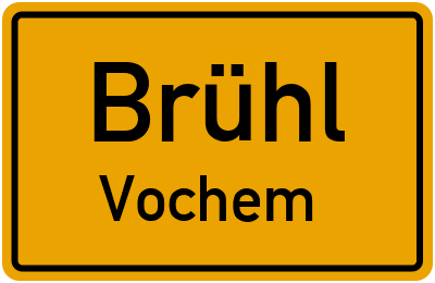 Straßenverzeichnis Brühl Vochem