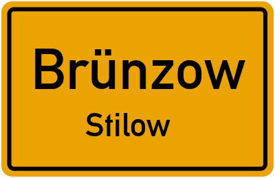 Straßenverzeichnis Brünzow Stilow
