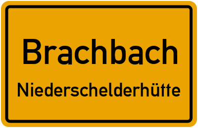 Straßenverzeichnis Brachbach Niederschelderhütte
