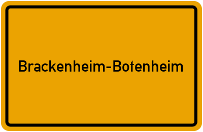 Branchenbuch Brackenheim-Botenheim, Baden-Württemberg