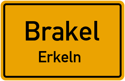 Straßenverzeichnis Brakel Erkeln