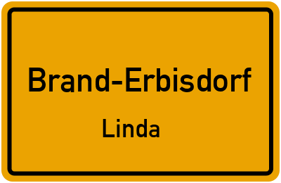 Straßenverzeichnis Brand-Erbisdorf Linda