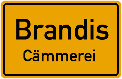 Straßenverzeichnis Brandis Cämmerei