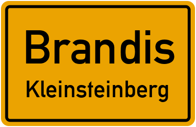 Straßenverzeichnis Brandis Kleinsteinberg