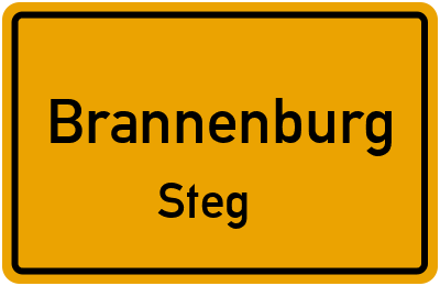 Ortsschild Brannenburg Steg