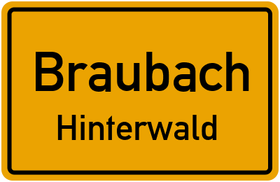 Straßenverzeichnis Braubach Hinterwald