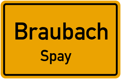Straßenverzeichnis Braubach Spay