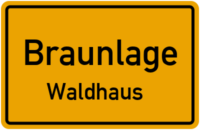 Straßenverzeichnis Braunlage Waldhaus