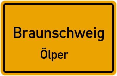 Straßenverzeichnis Braunschweig Ölper