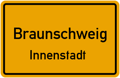 Straßenverzeichnis Braunschweig Innenstadt