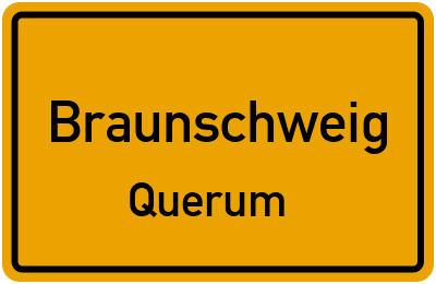 Straßenverzeichnis Braunschweig Querum
