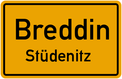 Straßenverzeichnis Breddin Stüdenitz