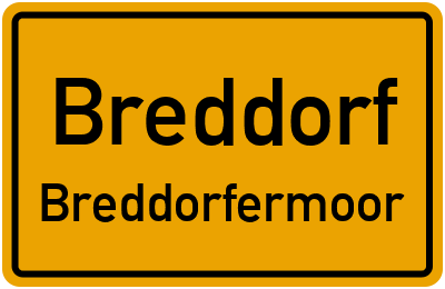Straßenverzeichnis Breddorf Breddorfermoor