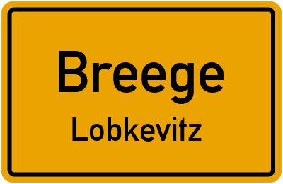 Straßenverzeichnis Breege Lobkevitz