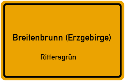 Straßenverzeichnis Breitenbrunn (Erzgebirge) Rittersgrün