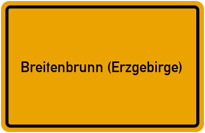 Wo liegt Breitenbrunn (Erzgebirge)?