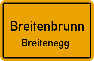Straßenverzeichnis Breitenbrunn Breitenegg