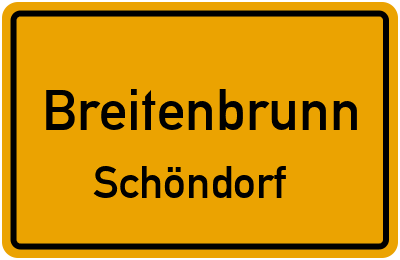 Straßenverzeichnis Breitenbrunn Schöndorf