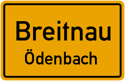 Straßenverzeichnis Breitnau Ödenbach
