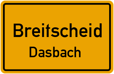 Straßenverzeichnis Breitscheid Dasbach