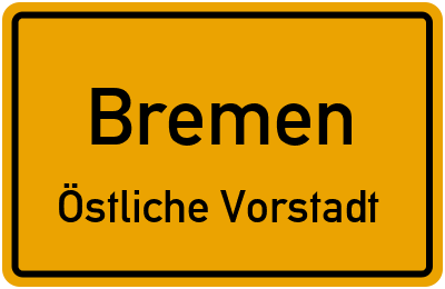 Straßenverzeichnis Bremen Östliche Vorstadt
