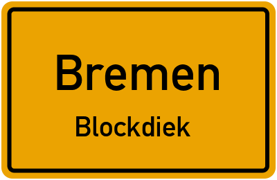 Straßenverzeichnis Bremen Blockdiek