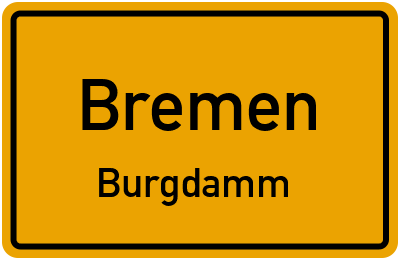 Straßenverzeichnis Bremen Burgdamm