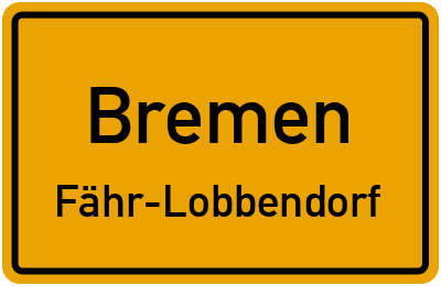 Briefkasten in Bremen Fähr-Lobbendorf