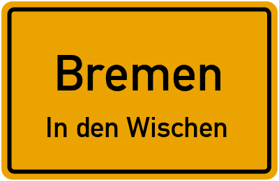Straßenverzeichnis Bremen In den Wischen