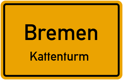 Ortsschild Bremen Kattenturm