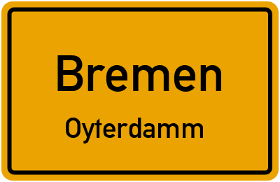 Straßenverzeichnis Bremen Oyterdamm