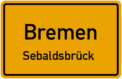 Straßenverzeichnis Bremen Sebaldsbrück