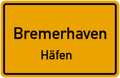 Straßenverzeichnis Bremerhaven Häfen